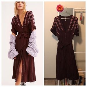 Free People Love to love you midi dress